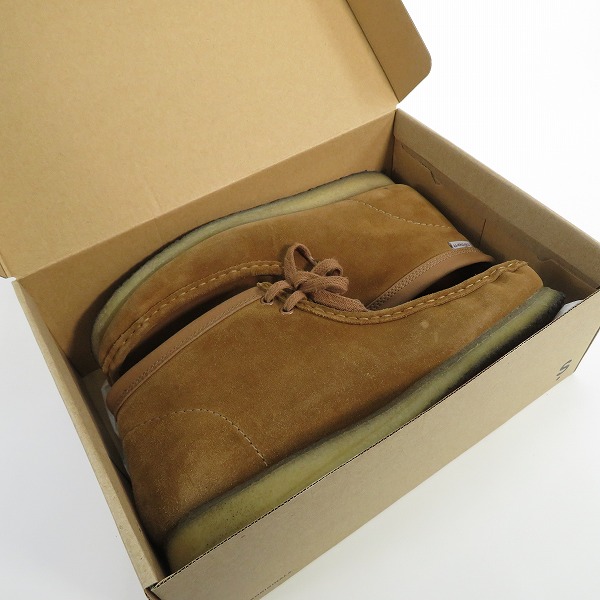 実際に弊社で買取させて頂いたCarhartt WIP×Clarks/カーハート×クラークス Wallabee Boot/ワラビーブーツ UK10の画像 8枚目