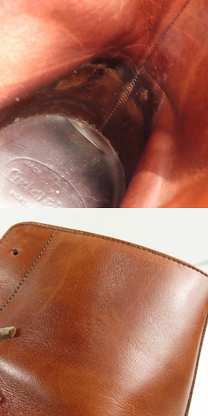 実際に弊社で買取させて頂いたCROCKETT & JONES/クロケット＆ジョーンズ Trading Post 20th記念 レースアップブーツ 5035-11B/8Dの画像 7枚目
