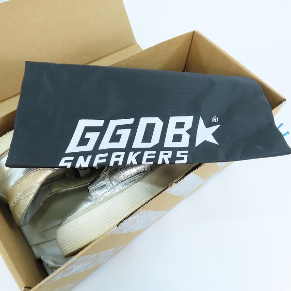実際に弊社で買取させて頂いたGOLDEN GOOSE/ゴールデングース GGDB MAY スニーカー 35の画像 8枚目