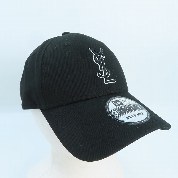 実際に弊社で買取させて頂いたSAINT LAURENT×NEW ERA/サンローラン×ニューエラ YSL MONOGRAM CAP ロゴキャップ 687687YCL361000