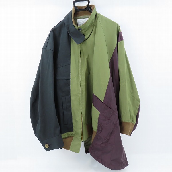 実際に弊社で買取させて頂いたKolor/カラー 20AW Three Pieces Docking Blouson/ドッキングブルゾン 20WCM-G07109/2