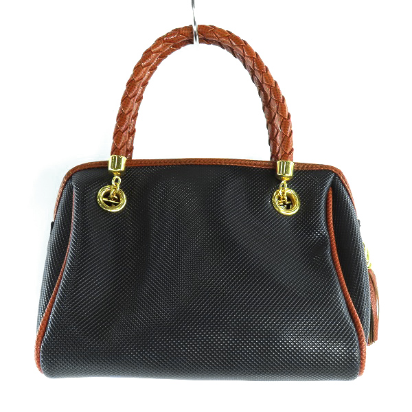 実際に弊社で買取させて頂いたBOTTEGA VENETA/ボッテガヴェネタ マルコポーロ タッセル ヴィンテージ ミニボストン ハンドバッグの画像 1枚目