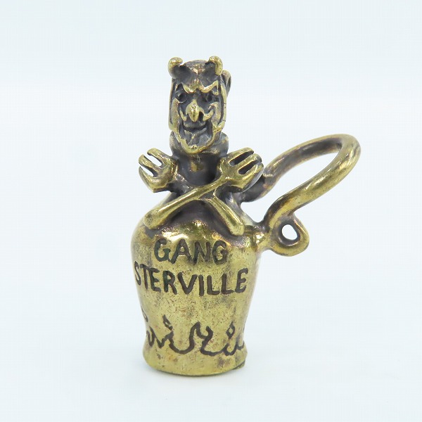 実際に弊社で買取させて頂いた(1)GANGSTERVILLE×Galcia/ギャングスタービル×ガルシア POISON BOTTLE ブラス/真鍮 ペンダントトップの画像 1枚目