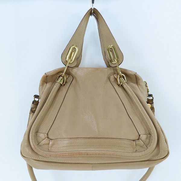 実際に弊社で買取させて頂いたChloe/クロエ パラティ 2WAY レザー ショルダーバッグ/ハンドバッグの画像 1枚目