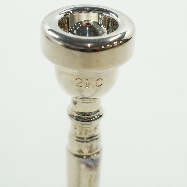 実際に弊社で買取させて頂いたメーカー不明 2-1/2C トランペット用 マウスピースの画像 2枚目