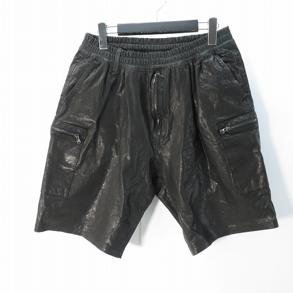 実際に弊社で買取させて頂いたISAMU KATAYAMA BACKLASH/バックラッシュ JAPAN STEER WHITE+MIMOSA/TANNED “GARMENT-DYED” CARGO SHORTS 2039-06 