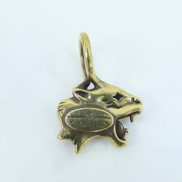 実際に弊社で買取させて頂いた(4)GANGSTERVILLE×Galcia/ギャングスタービル×ガルシア PANTHER ブラス/真鍮 ペンダントトップの画像 2枚目