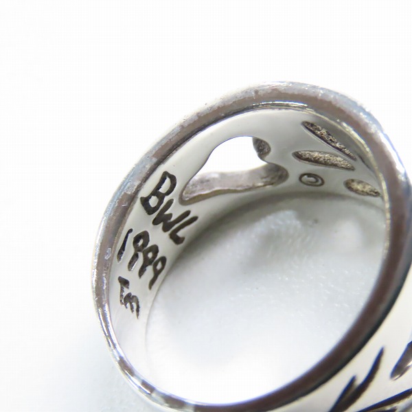 実際に弊社で買取させて頂いたBWL/BILL WALL LEATHER/ビルウォールレザー COMPASS ROSE コンパスローズリング 18-19号の画像 7枚目