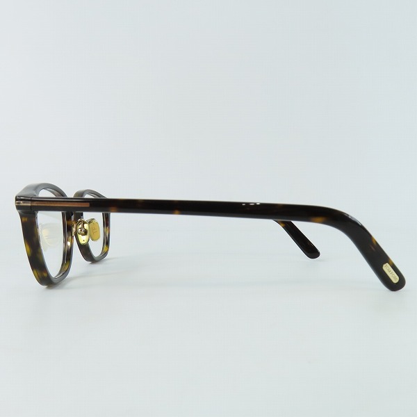 実際に弊社で買取させて頂いたTOM FORD/トムフォード 日本企画モデル ウエリントン型 アイウエア/メガネフレーム TF5858-D-B 052の画像 1枚目
