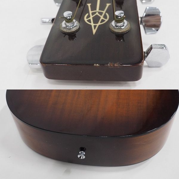 実際に弊社で買取させて頂いた★K.Yairi/ヤイリ G-1F アコースティックギター/アコギ 1998年製 ハードケース付 の画像 7枚目