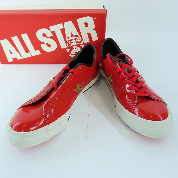実際に弊社で買取させて頂いたCONVERSE/コンバース ONE STAR OX ワンスター J SP MARIO B/マリオブラザーズ/9.5