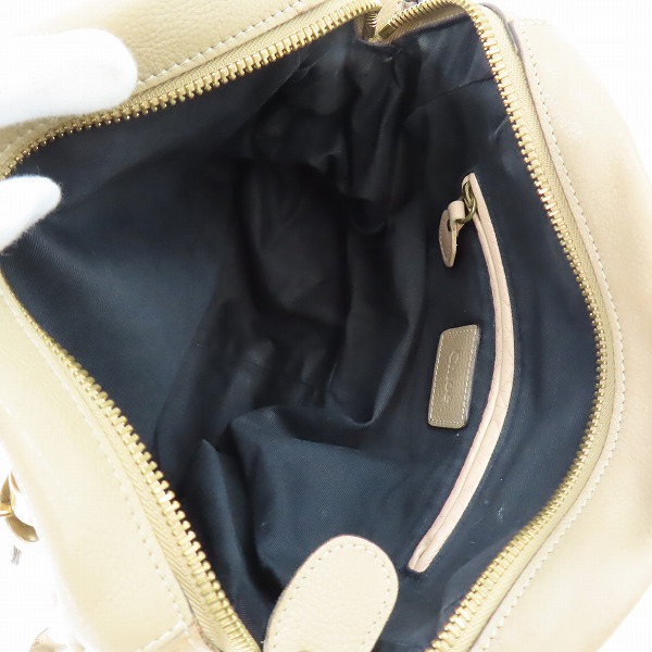 実際に弊社で買取させて頂いたChloe/クロエ パラティ 2WAY レザー ショルダーバッグ/ハンドバッグの画像 3枚目