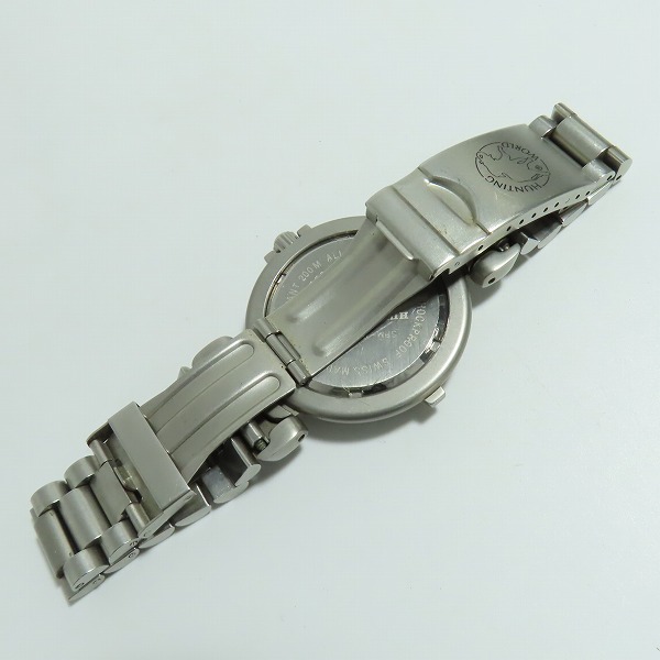 実際に弊社で買取させて頂いたHUNTING WORLD/ハンティングワールド ETA QUARTZ デイトの画像 3枚目