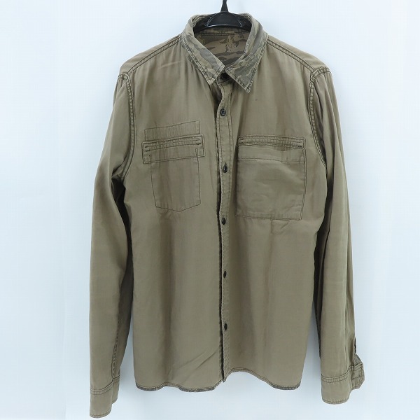 実際に弊社で買取させて頂いたHYSTERIC GLAMOUR/ヒステリックグラマー KURT COBAIN/カートコバーン リバーシブル シャツ 4AH-1653/Lの画像 2枚目