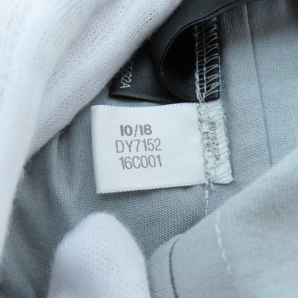 実際に弊社で買取させて頂いたY-3/ワイスリー ヨウジヤマモト×アディダス M 3 PARACHUTE SS TEE/サイドテープTシャツ DY7152/Sの画像 5枚目