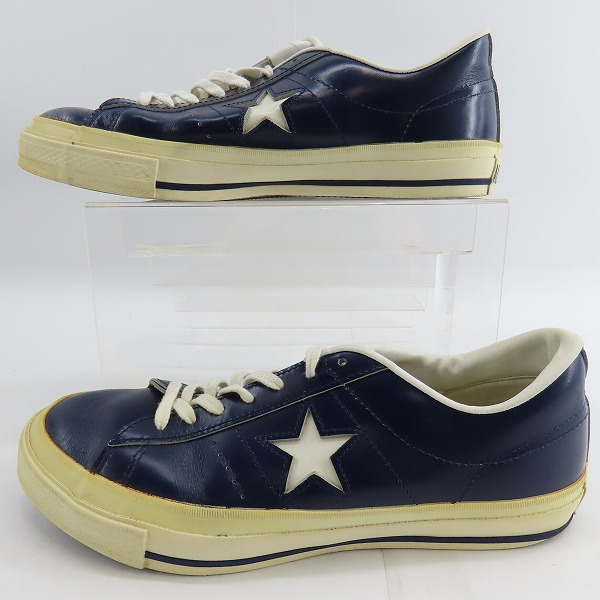 実際に弊社で買取させて頂いたCONVERSE/コンバース ONE STAR OX/ネイビー/9.5の画像 3枚目