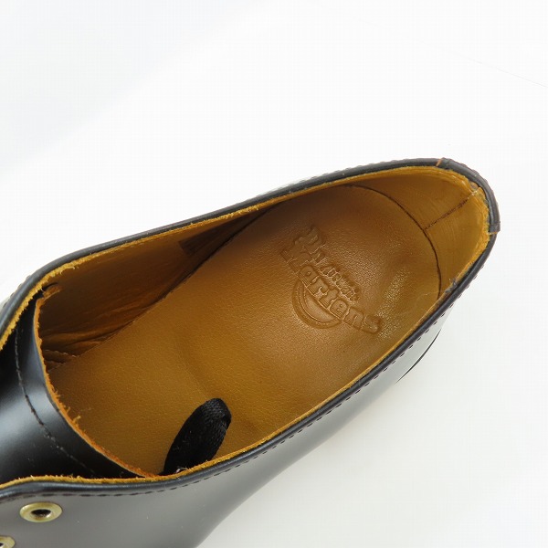 実際に弊社で買取させて頂いたDr.Martens/ドクターマーチン SMITHS 4ホールシューズ 16056001 UK8の画像 4枚目