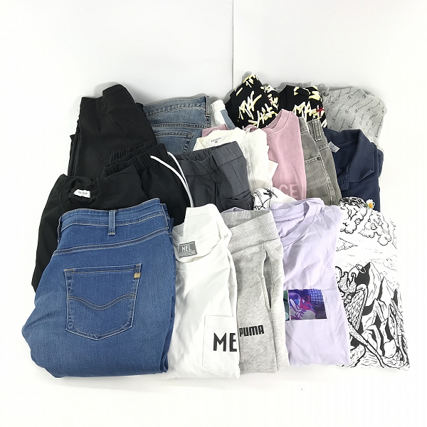 実際に弊社で買取させて頂いた【おまとめ】champion/チャンピオン MEI/メイ PUMA/プーマ 他 パーカー/パンツ/Tシャツ 等