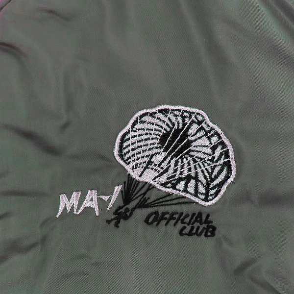 実際に弊社で買取させて頂いたALPHA INDUSTRIES/アルファインダストリーズ フライトジャケット MA-1 MIL-J-82790J/Mの画像 2枚目