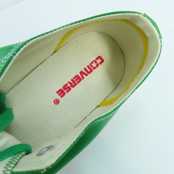 実際に弊社で買取させて頂いたCONVERSE/コンバース AS JERRY CANDY OX/グリーンアップル/9の画像 4枚目