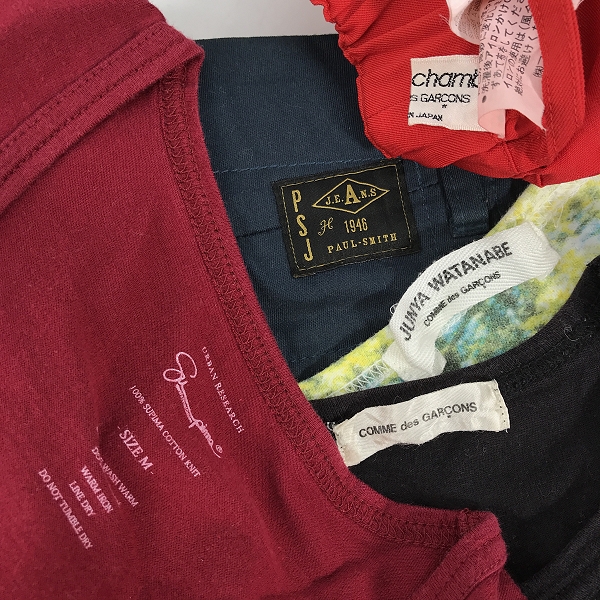 実際に弊社で買取させて頂いた【おまとめ】コムデギャルソン/ポールスミス/アーバンリサーチ 等 メンズ/レディース パンツ/シャツ/ジップアップジャケット 他の画像 1枚目