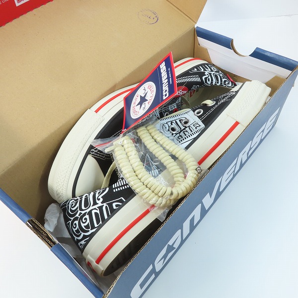 実際に弊社で買取させて頂いた【未使用】CONVERSE/コンバース ALL STAR R CUPNOODLE SLIP OX カップヌードルコラボ 1SD272/28.0の画像 6枚目