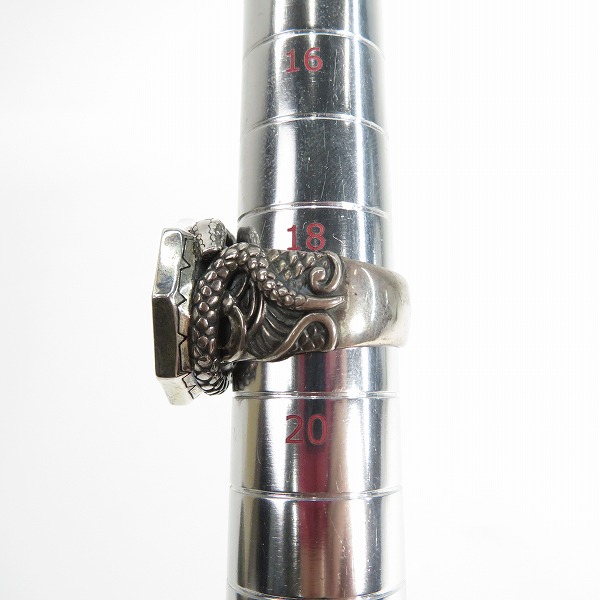 実際に弊社で買取させて頂いたBloody Mary/ブラッディマリー 10th 2009クリスマス Astrolabe Ring アストロラーベ リング/19号の画像 8枚目