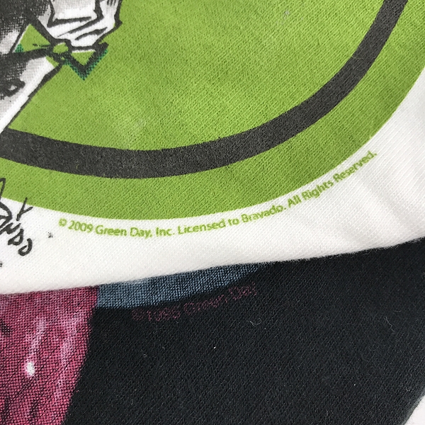 実際に弊社で買取させて頂いた【おまとめ】Radiohead/レディオヘッド Green Day/グリーンデイ Weezer/ウィーザー 他 バンドTシャツ/バンTの画像 3枚目