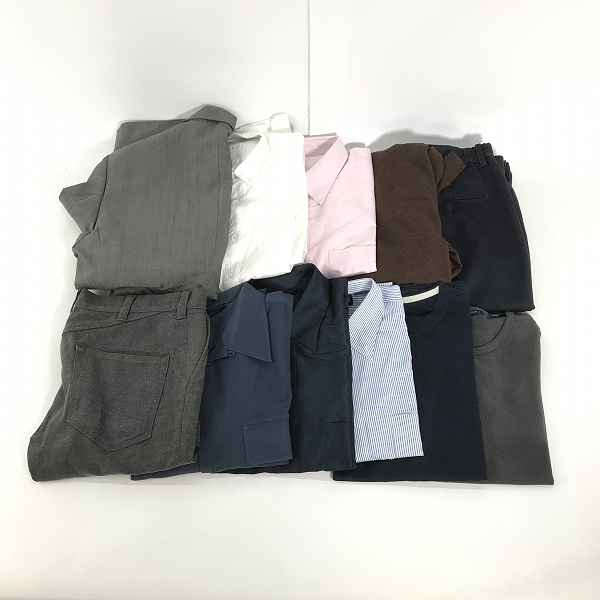 実際に弊社で買取させて頂いた【おまとめ】バーバリーブラックレーベル/ ナノユニバース/ユナイテッドアローズ 等 スーツジャケット/パンツ/Yシャツ 他