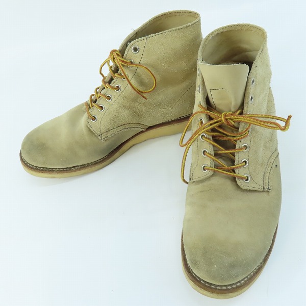 実際に弊社で買取させて頂いたRED WING/レッドウイング クラシックプレーントゥ ブーツ 8167/9.5E
