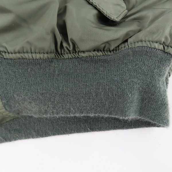 実際に弊社で買取させて頂いたALPHA INDUSTRIES/アルファインダストリーズ フライトジャケット MA-1 MIL-J-82790J/Mの画像 5枚目
