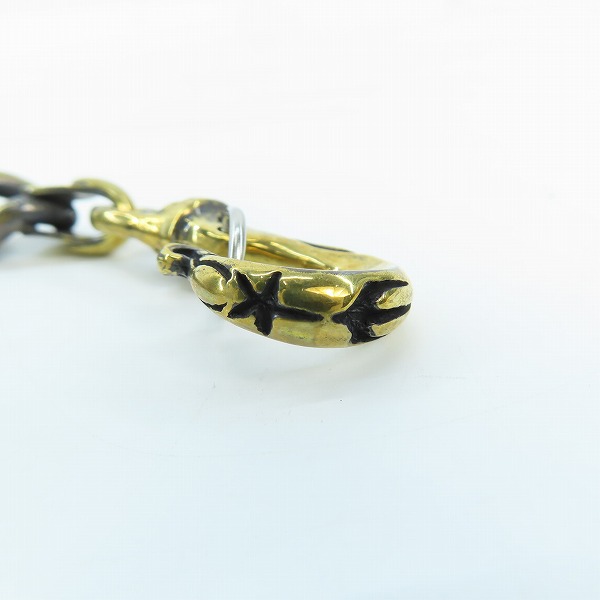 実際に弊社で買取させて頂いた(2)GANGSTERVILLE×Galcia/ギャングスタービル×ガルシア SWALLOW WALLET-CHAIN/スワロー ウォレットチェーン/真鍮/ブラスの画像 6枚目