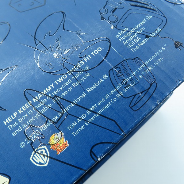 実際に弊社で買取させて頂いた【未使用】Reebok×Tom And Jerry/リーボック×トムアンドジェリー Club C Revenge/クラブC リベンジ H05220/27.5の画像 9枚目