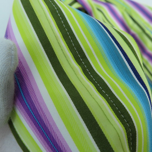 実際に弊社で買取させて頂いたETRO/エトロ マルチストライプ 長袖ボタンシャツ/39の画像 4枚目