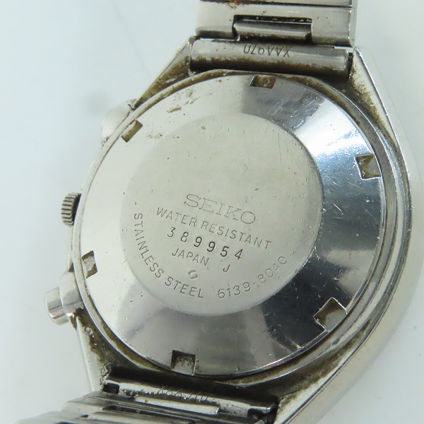 実際に弊社で買取させて頂いたSEIKO/セイコー 5 SPORTS Speed Timer/5 スポーツ スピードタイマー 自動巻き 腕時計 6139-8040の画像 4枚目