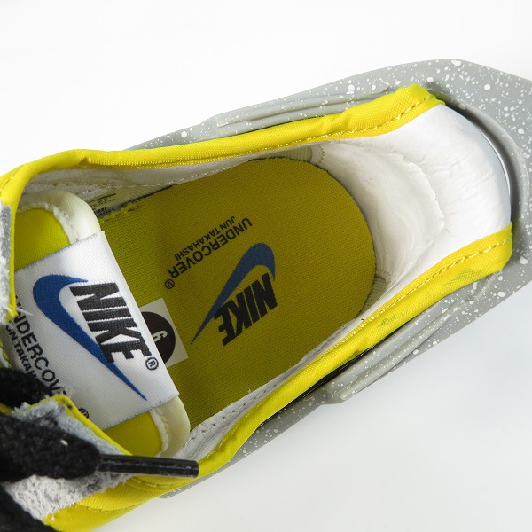 実際に弊社で買取させて頂いたNIKE×UNDERCOVER/ナイキ×アンダーカバー DAYBREAK BRIGHT CITRON/ブライト シトロン BV4594-700/27の画像 4枚目