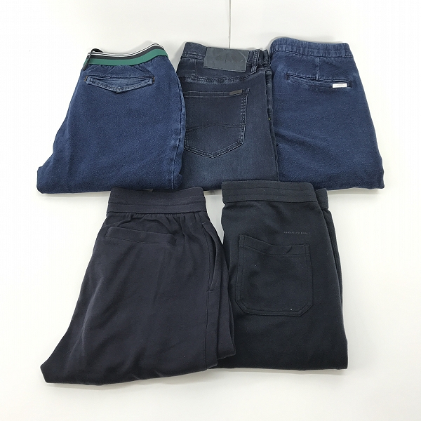 実際に弊社で買取させて頂いた【おまとめ】ARMANI EXCHANGE/アルマーニエクスチェンジ ジョグジーンズ/デニム/スウェット パンツ