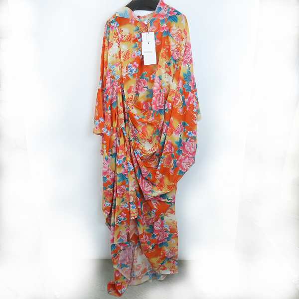 実際に弊社で買取させて頂いた【未使用】JUNYA WATANABE COMME des GARCONS/ジュンヤ ワタナベ コムデギャルソン 21AW 総柄ワンピースJI-O004/L