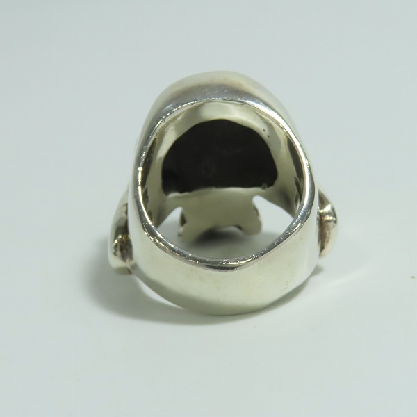 実際に弊社で買取させて頂いたTHIRTEEN DESIGNS/サーティーンデザインズ マッドスカルリング ストーンアイズ 20-21号の画像 3枚目