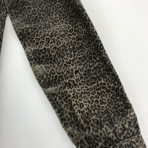 実際に弊社で買取させて頂いたISAMU KATAYAMA BACK LASH/バックラッシュ レオパード柄  長袖シャツ 907-02 /1の画像 6枚目