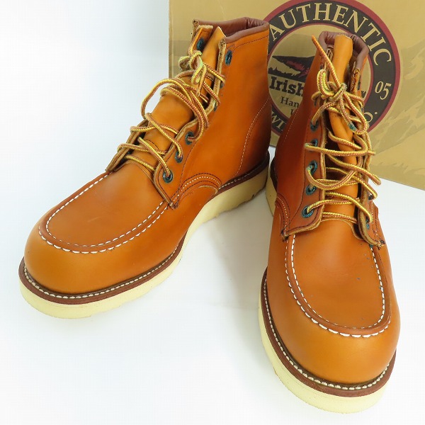 実際に弊社で買取させて頂いたRED WING/レッドウィング 犬刻印 アイリッシュセッター ブーツ 875/9.5E