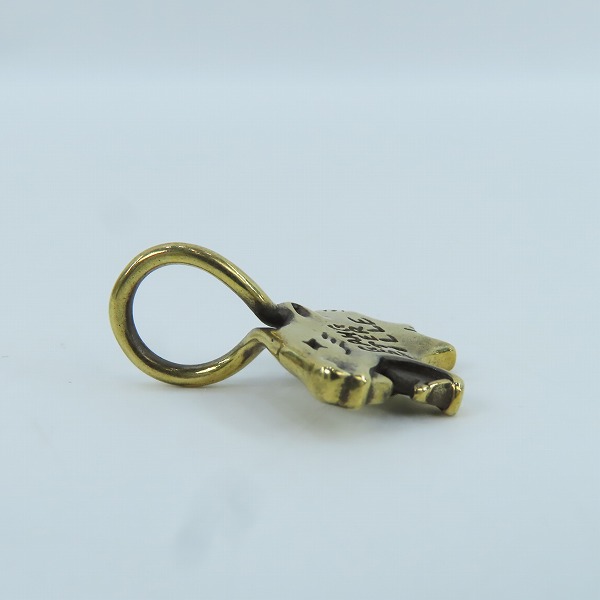 実際に弊社で買取させて頂いた(3)GANGSTERVILLE×Galcia/ギャングスタービル×ガルシア PANTHER ブラス/真鍮 ペンダントトップの画像 4枚目