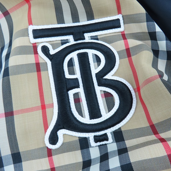 実際に弊社で買取させて頂いたBURBERRY/バーバリー HARLINGTON CHK ハリントン チェック ジャケット/ブルゾン 8013634/48の画像 6枚目