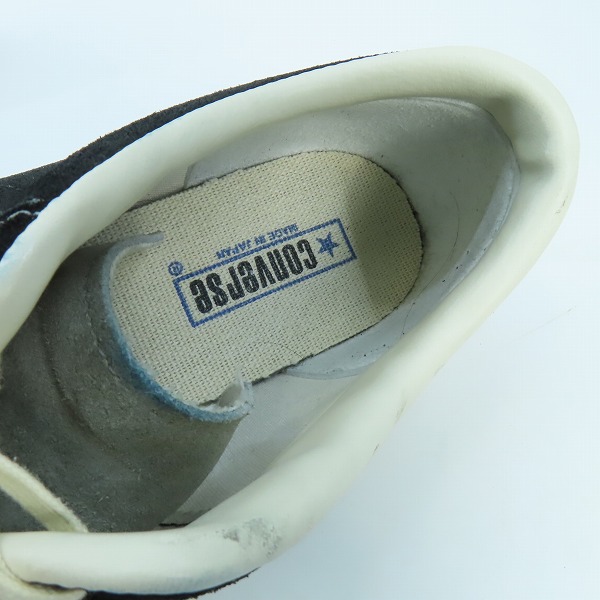 実際に弊社で買取させて頂いたSOMA×Converse/ソーマ×コンバース One Star J VTG Suede TimeLine "Black/Grey" ワンスター スエード 35200610/28の画像 4枚目
