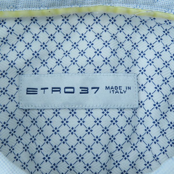 実際に弊社で買取させて頂いたETRO/エトロ 柄切替/総柄 長袖シャツ 162-1K017-3506/37の画像 2枚目