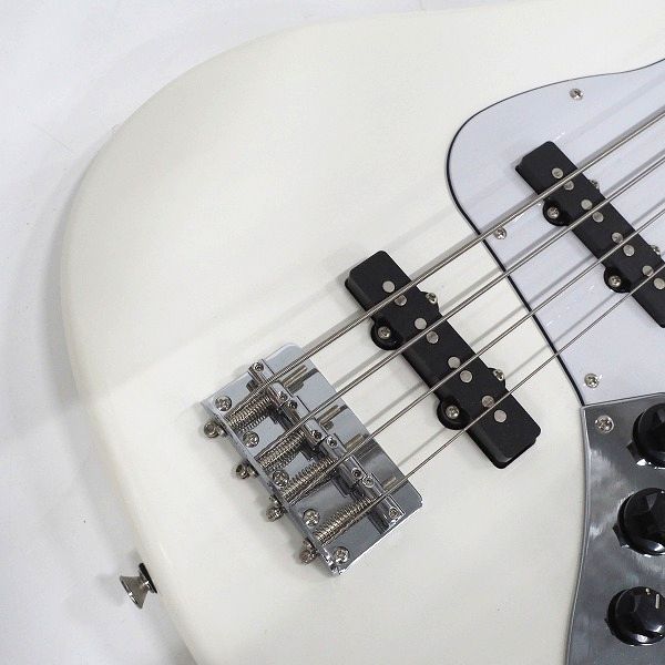 実際に弊社で買取させて頂いた★BUSKER'S/バスカーズ BJB-STD SWH ジャズベース Type 4弦エレキベース ソフトケース付の画像 5枚目