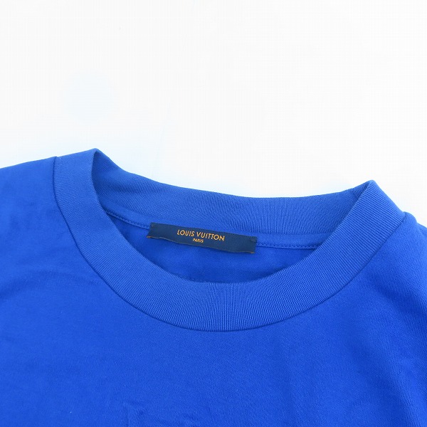 実際に弊社で買取させて頂いた【JPタグ】LOUIS VUITTON/ルイヴィトン エンボスLV インサイドアウト クルーネックTシャツ RM222Q DT3 HNY55Wの画像 9枚目