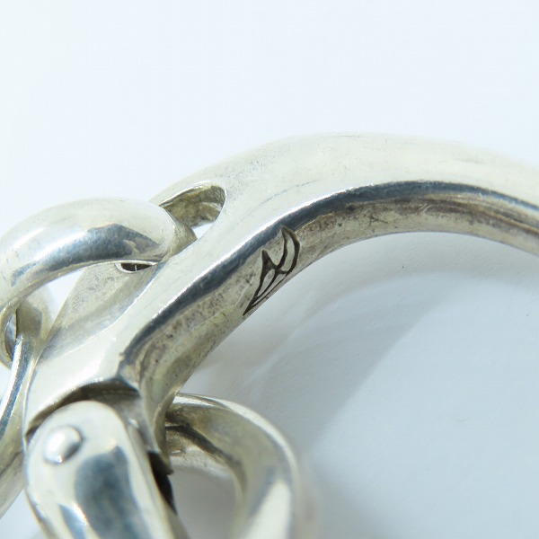 実際に弊社で買取させて頂いた【ギャラ付】CRAZY PIG/クレイジーピッグ LARGE HAND CUFF/ラージハンドカフリンク ブレスレットの画像 3枚目