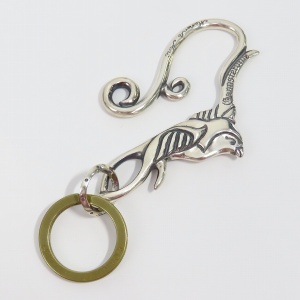 実際に弊社で買取させて頂いた（1）GANGSTERVILLE×Galcia/ギャングスタービル×ガルシア スワロー キーホルダー シルバー