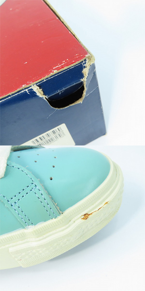 実際に弊社で買取させて頂いた【未使用】CONVERSE/コンバース JACK STAR OX/ジャックスター/SKYBLUE/WHITE/27の画像 7枚目